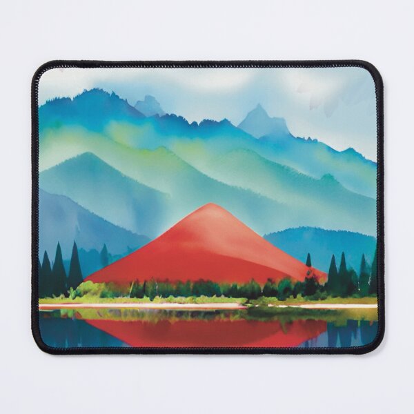 Item preview, Georgia O’Keeffe inspired landscape designed and sold by Liz Loasby.