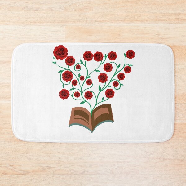 Item preview, Flowers Growing From Book | Many Red Roses blooming designed and sold by CircinusStore.