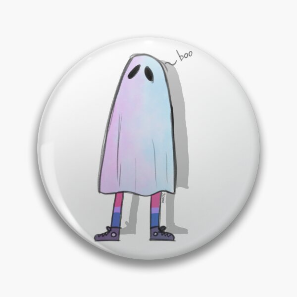 Item preview, Ghost dude - bi edition designed and sold by Potatiskatt.