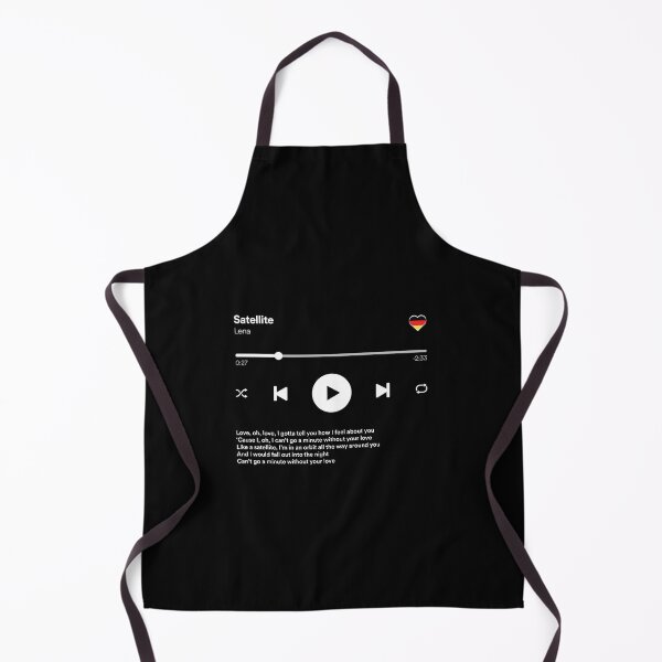 Item preview, Satellite - Lena - Eurovision 2010 Winner - Germany - Music / Media Player Interface Mockup designed and sold by Vision-Tees.