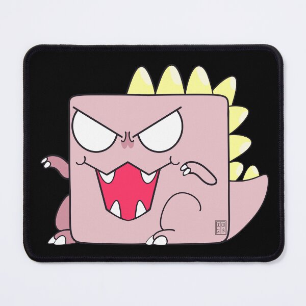 Item preview, Gruñonzilla happy Sticker  designed and sold by SQUARE-MIND.