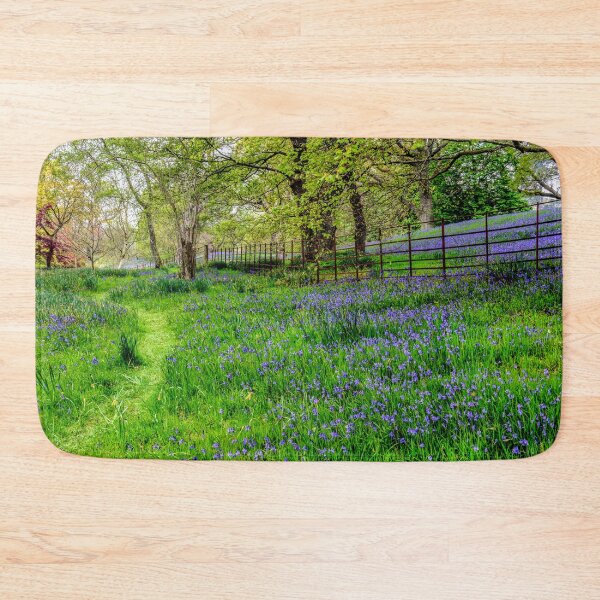 Item preview, Footpath Through Bluebells designed and sold by AJEvans.