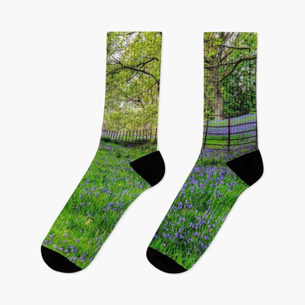 Item preview, Footpath Through Bluebells designed and sold by AJEvans.