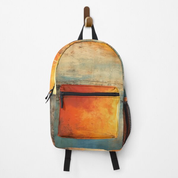 Artikelvorschau, Entdecken Sie "Simplistic & Minimalistic Vintage Sunset" Abstrakte Kunst entworfen und verkauft von ArtificialGenes.