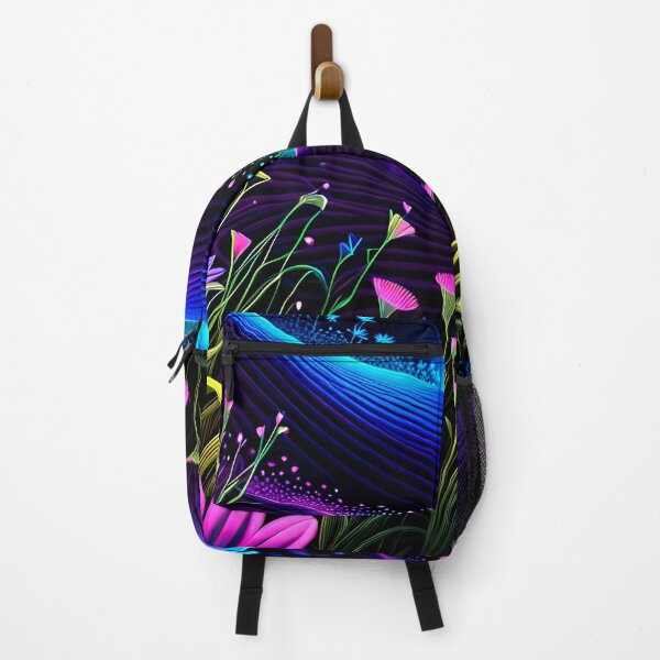 Item preview, Wildflowers in blacklight 7 designed and sold by artedamensagem.