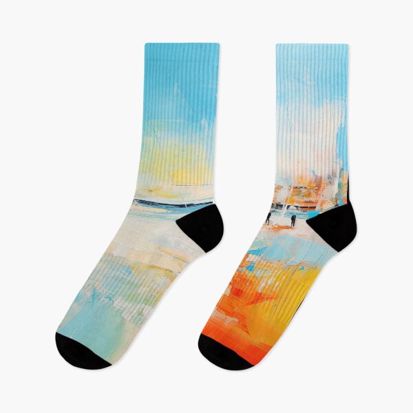 Artikelvorschau, Entdecken Sie "Simplistic & Minimalistic Vintage Sunset" Abstrakte Kunst entworfen und verkauft von ArtificialGenes.