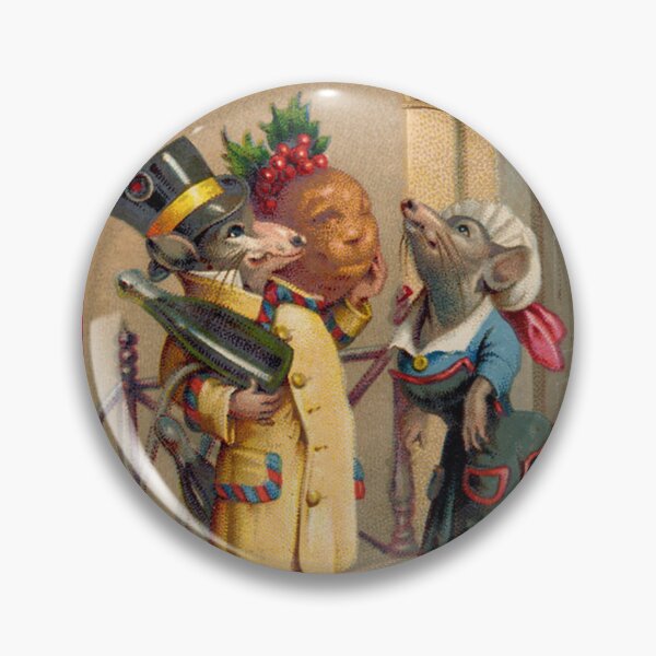 Item preview, A Mouse Christmas - Happy Yuletide  designed and sold by GrayHareCards.