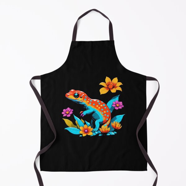 Aperçu de l'œuvre Salamandre avec des fleurs créée et vendue par Rumpelstilskin.