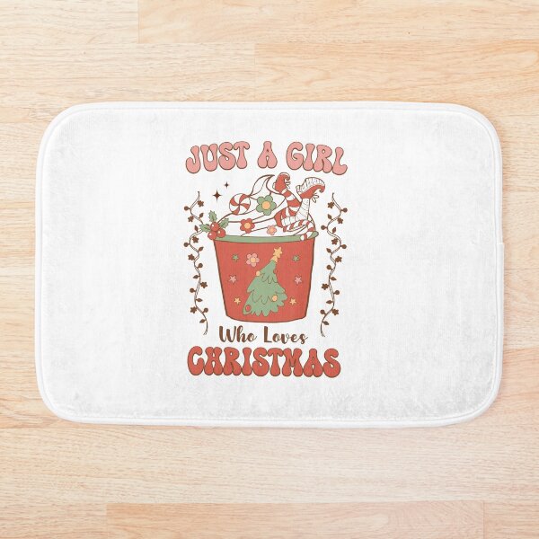 Item preview, Just a Girl who loves Christmas designed and sold by Elementalvibes.