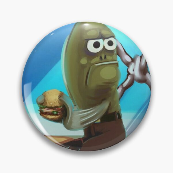 Item preview, Fred the Fish Eating a Krabby Patty designed and sold by TheMemeDaddys.