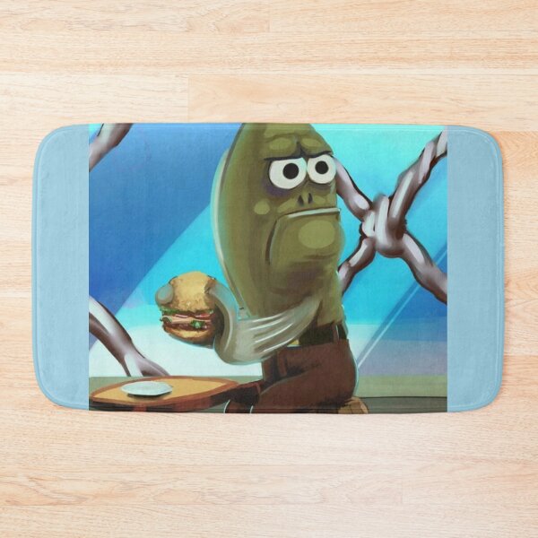 Item preview, Fred the Fish Eating a Krabby Patty designed and sold by TheMemeDaddys.