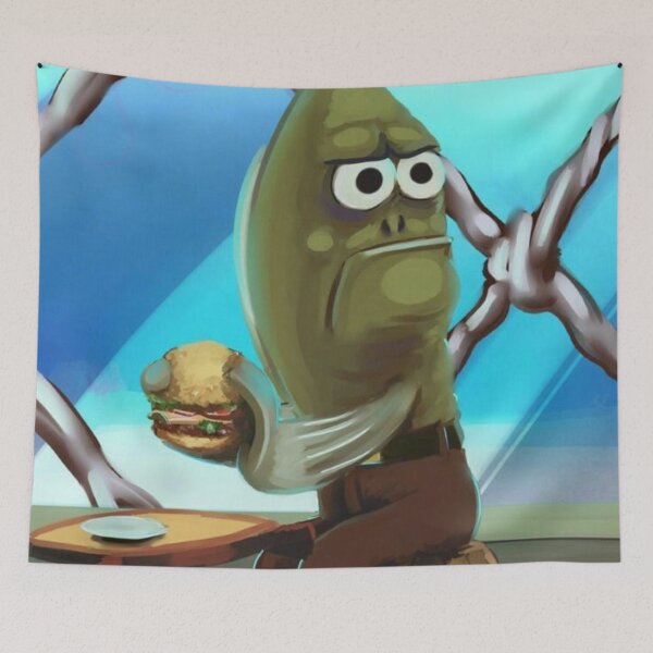 Item preview, Fred the Fish Eating a Krabby Patty designed and sold by TheMemeDaddys.
