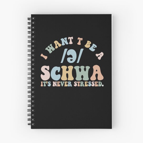 Item preview, I Want To Be A Schwa It's Never Stressed Science Of Reading designed and sold by NovaPixelArtCo.