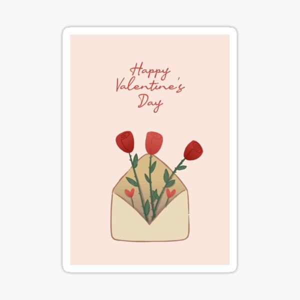 Aperçu de l'œuvre Joyeuses fleurs de Saint Valentin créée et vendue par Ilustrameli.