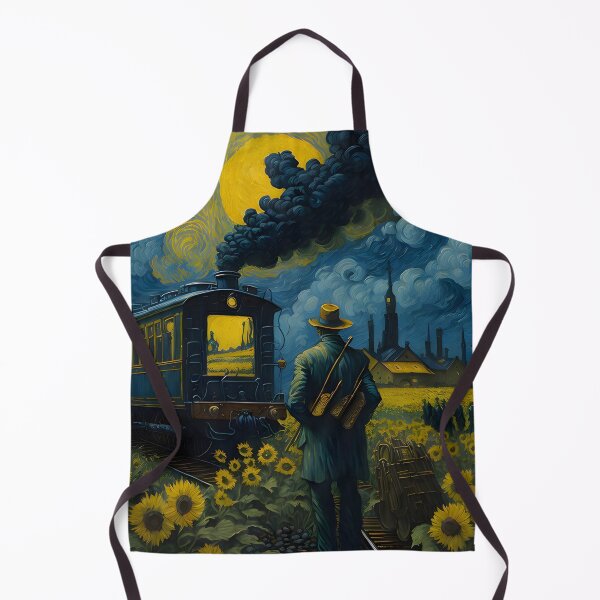 Item preview, Van Gogh - Starry Night, self portrait design - 11 designed and sold by vsartmaking.