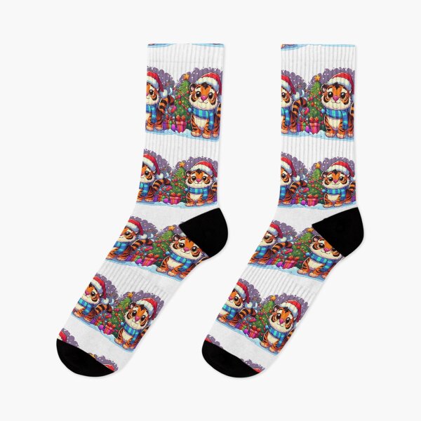 Item preview, Cute Tiger at Christmas - Funny designed and sold by Amazing States of America.