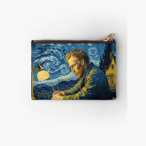 Item preview, Van Gogh - Starry Night, self portrait design - 12 designed and sold by vsartmaking.