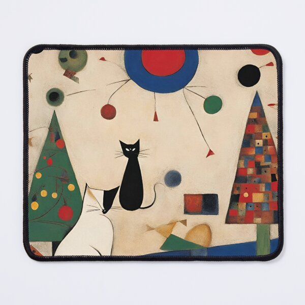 Item preview, Joan Miro Inspired Abstract Miracle Christmas Trees designed and sold by bettypure.