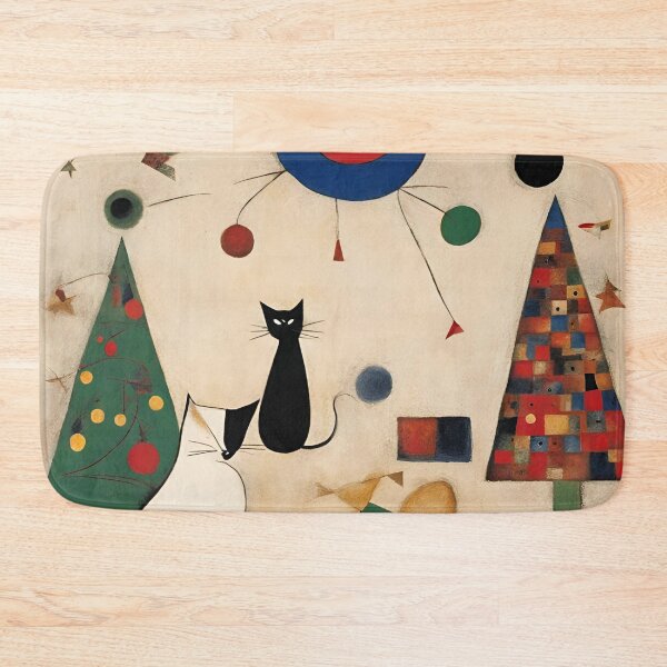 Item preview, Joan Miro Inspired Abstract Miracle Christmas Trees  designed and sold by bettypure.
