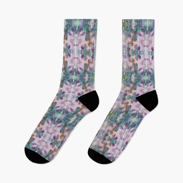 Item preview, Grunge Wrapped Up Monoprint Pattern designed and sold by vallisrowe.