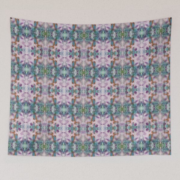Item preview, Grunge Wrapped Up Monoprint Pattern designed and sold by vallisrowe.