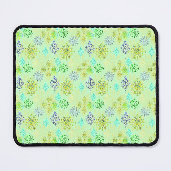 Item preview, Christmas Ornaments on Bright Truth Ornament Pale Green Repeat 5748 designed and sold by Art in My Loft.