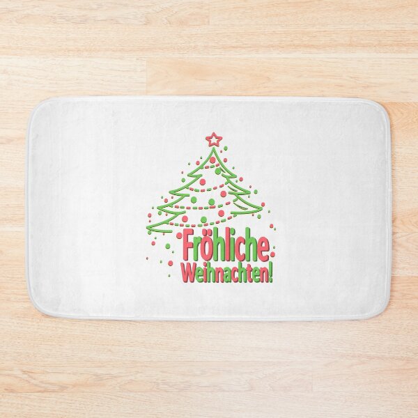 Item preview, fröhliche weihnachten baum designed and sold by ZiphGames.