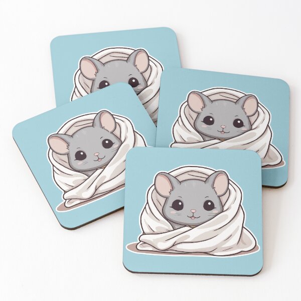 Item preview, Chinchilla Mom - Cute Chinchilla Chilling on a Blanket Ver2 designed and sold by thecatcouch.