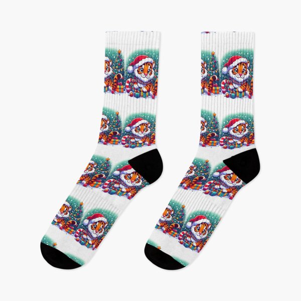 Item preview, Cute Tiger at Christmas - Funny designed and sold by Amazing States of America.