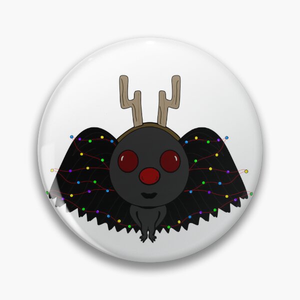 Item preview, Cute Seasonal Mothman With Lights designed and sold by MNRShop1.