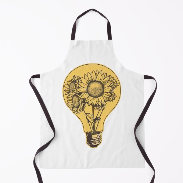 Item preview, Light Bulb with SunFlower designed and sold by witch-night.