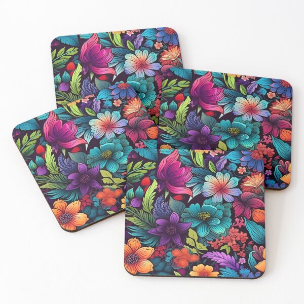 Item preview, Colorful Flowers designed and sold by ShinyWolf.