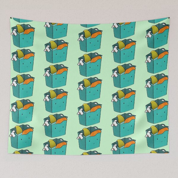 Item preview, Cute Laundry Hamper designed and sold by UnhamperedArt.