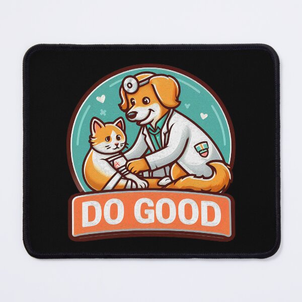 Item preview, Do Good Dog Doctor Bandage Cat Injury designed and sold by plushism.