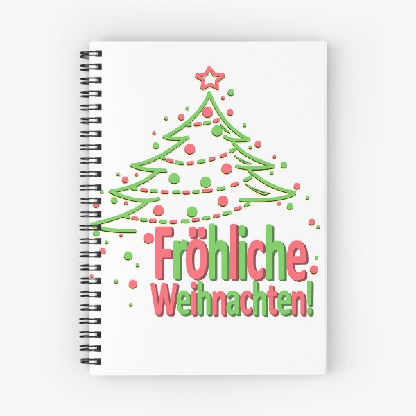 Item preview, fröhliche weihnachten baum designed and sold by ZiphGames.
