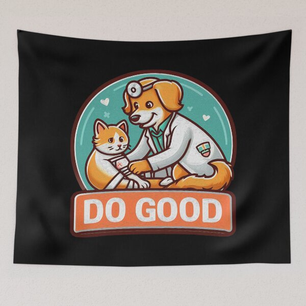Item preview, Do Good Dog Doctor Bandage Cat Injury designed and sold by plushism.