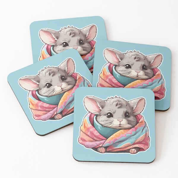 Item preview, Chinchilla Mom - Cute Chinchilla Chilling on a Blanket Ver3 designed and sold by thecatcouch.