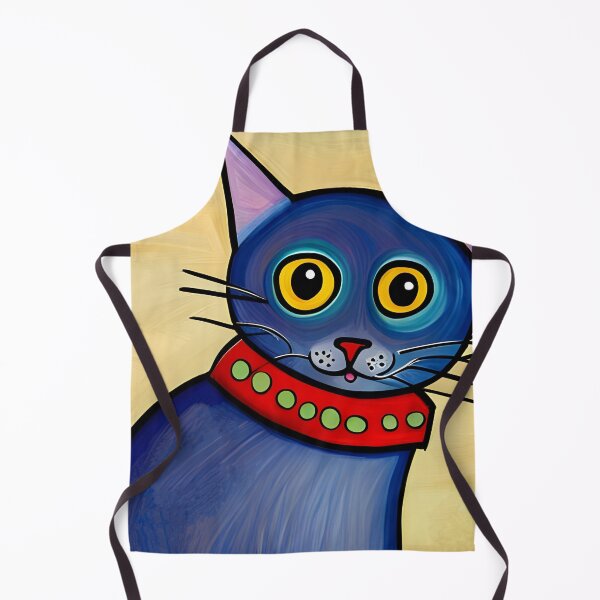 Item preview, Blue Cat, Red Collar designed and sold by Reclining Buddha Cat.