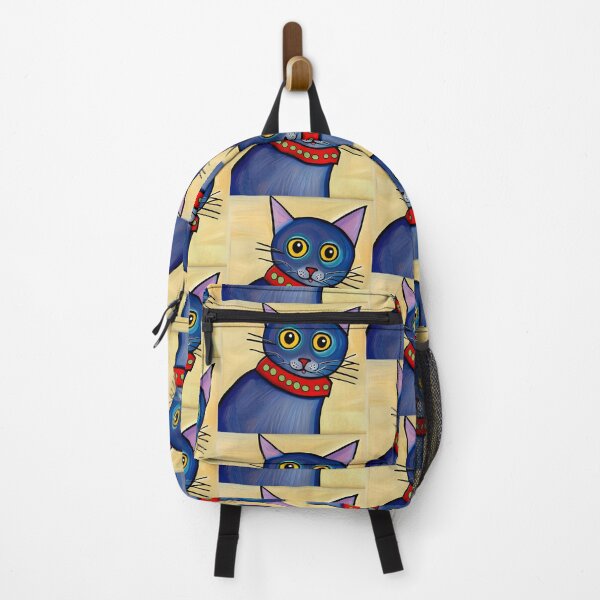 Item preview, Blue Cat, Red Collar designed and sold by Reclining Buddha Cat.