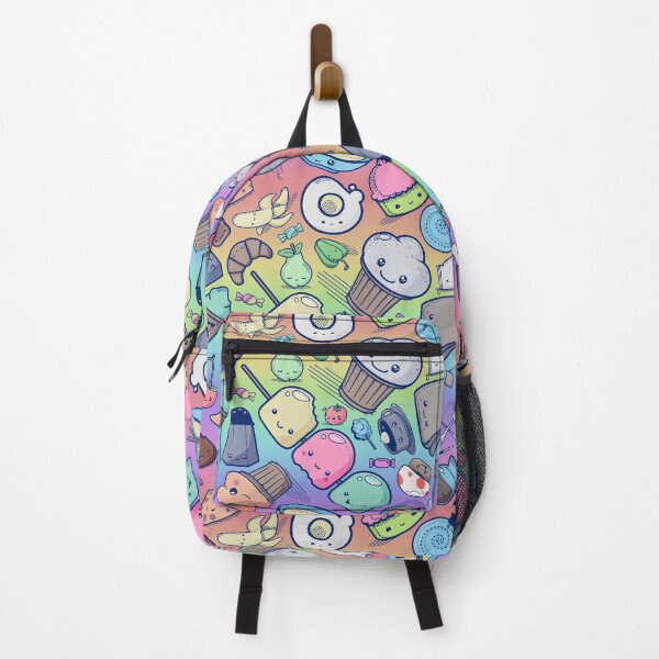 Item preview, Kawaii Adorable Food Pattern Rainbow designed and sold by Jarrod Vandenberg.