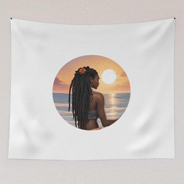 Item preview, Pretty girl with locs Loc's girls have all the fun designed and sold by WHDProduction45.