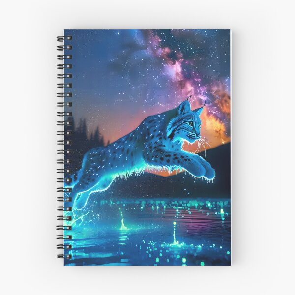 Item preview, Blacklight Style Lynx Luminous Leap designed and sold by Matt's Artificial Nature.