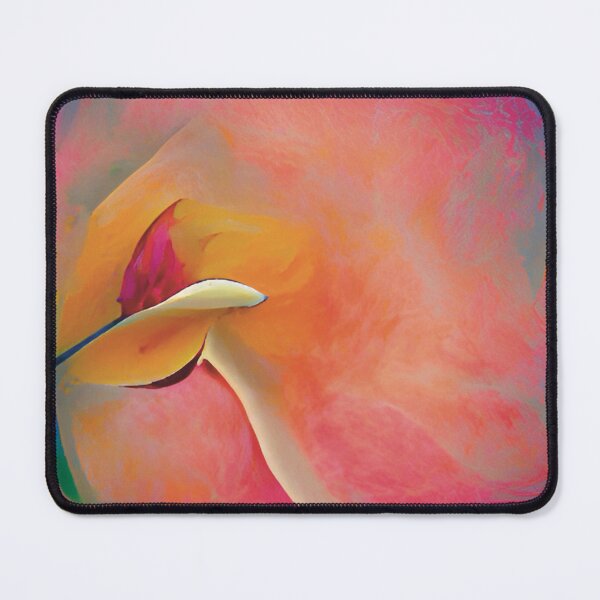 Item preview, Georgia O’Keefe inspired, gouache painting designed and sold by Liz Loasby.