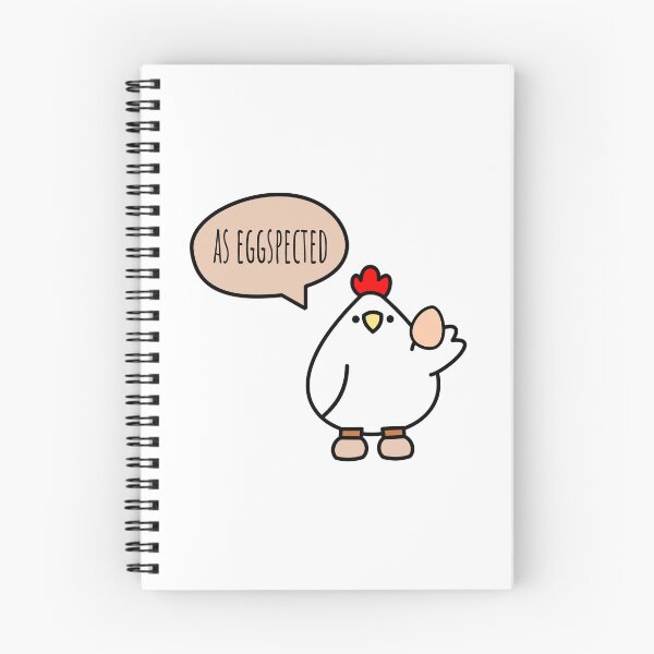 Item preview, As Eggspected Chicken designed and sold by VibeCreationCo.