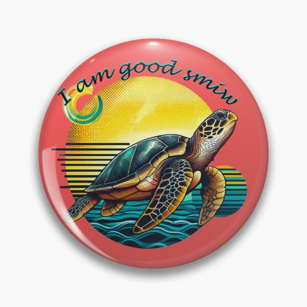 Item preview, Turtle swimming designed and sold by Sebaseseu.