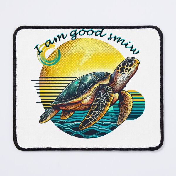 Item preview, Turtle swimming designed and sold by Sebaseseu.