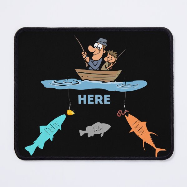 Item preview, Here Fishy Fishy Fishy Funny Gifts For Anglers designed and sold by light-artist.