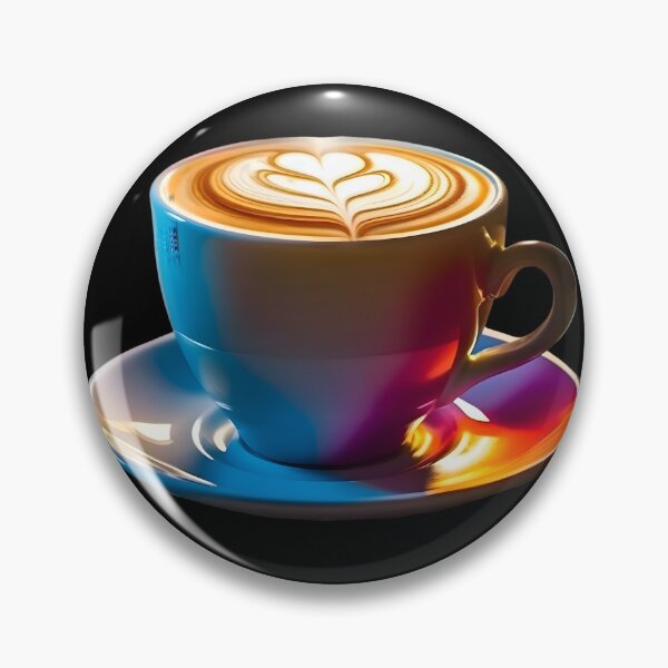 Item preview, Cup of coffee with heart designed and sold by AI-Only Creations.