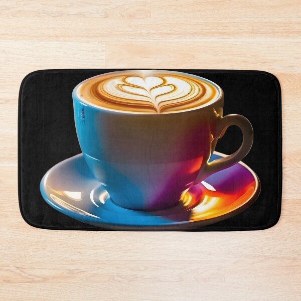 Item preview, Cup of coffee with heart designed and sold by AI-Only Creations.