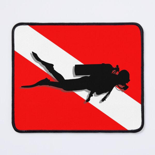 Item preview, Dive Flag Diver designed and sold by Scuba-Div3r.